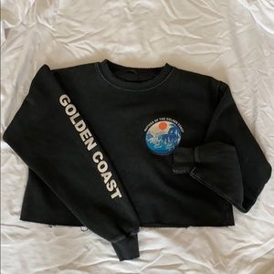 John Galt Cropped sweatshirt